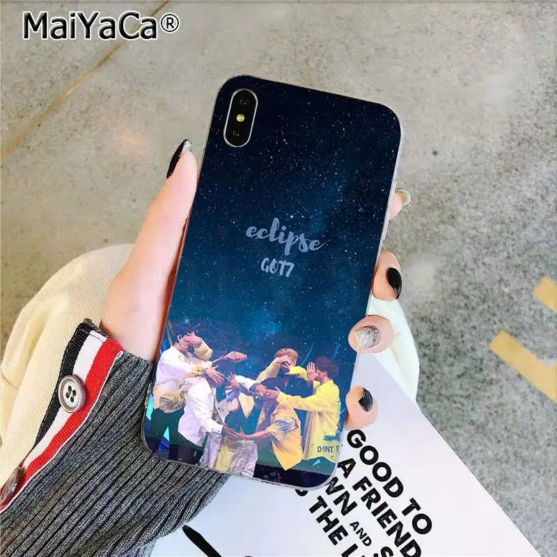 Чехол для телефона MaiYaCa Boy Group Kpop GOT7 чехол iphone SE 2020 11 pro XS MAX 8 7 6 6S Plus X 5 XR|Бамперы| |