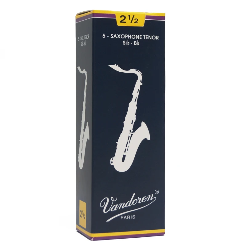 Tenor sax reeds Франция Vandoren классическая синяя коробка Bb Tenor saxphone reeds