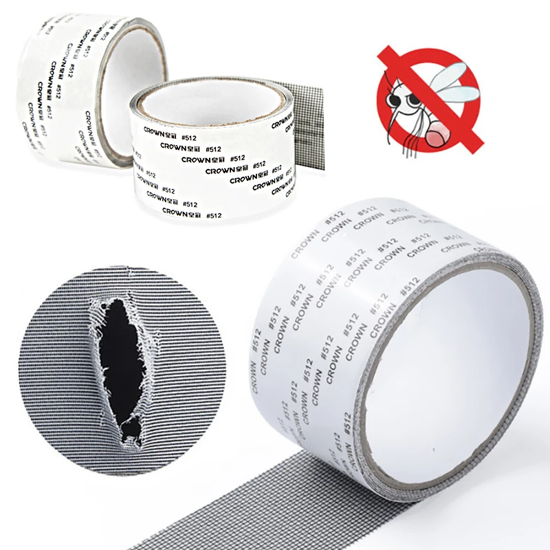 Сетчатая клейкая лента для ремонта окон и | Дом сад