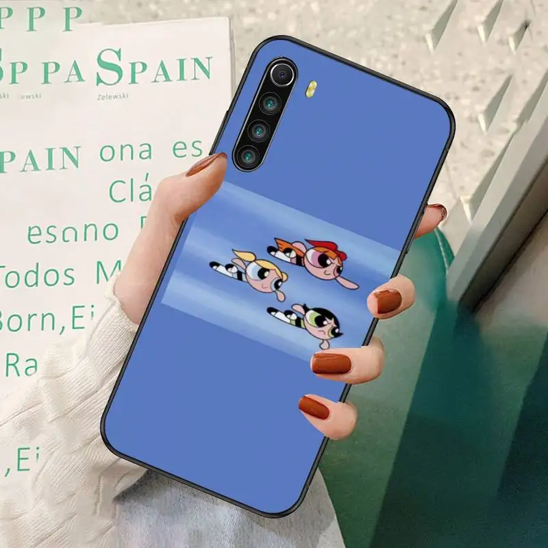 

Powerpuff Girls Phone Case For Redmi 7 8 9 A K20 30 Pro Note 8 9 Pro 9s