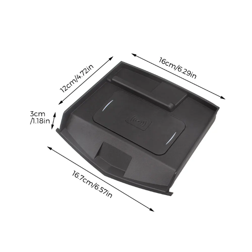 10 Вт QI автомобильное беспроводное зарядное устройство фото для Cadillac XTS 2013-2017 2018 2019