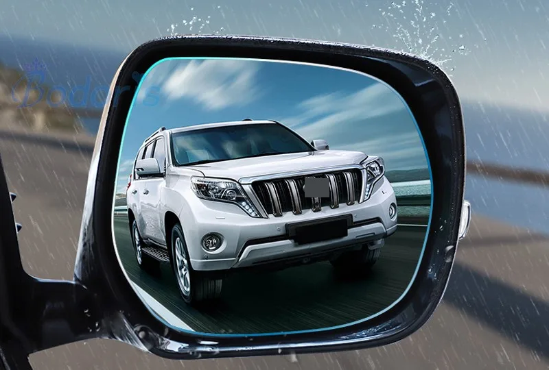 For Toyota Land Cruiser 200 LC200 2012-2018 Rear View Side Mirror Water Rain-Proof Anti fog PVC Film Car Styling Accessories | Автомобили