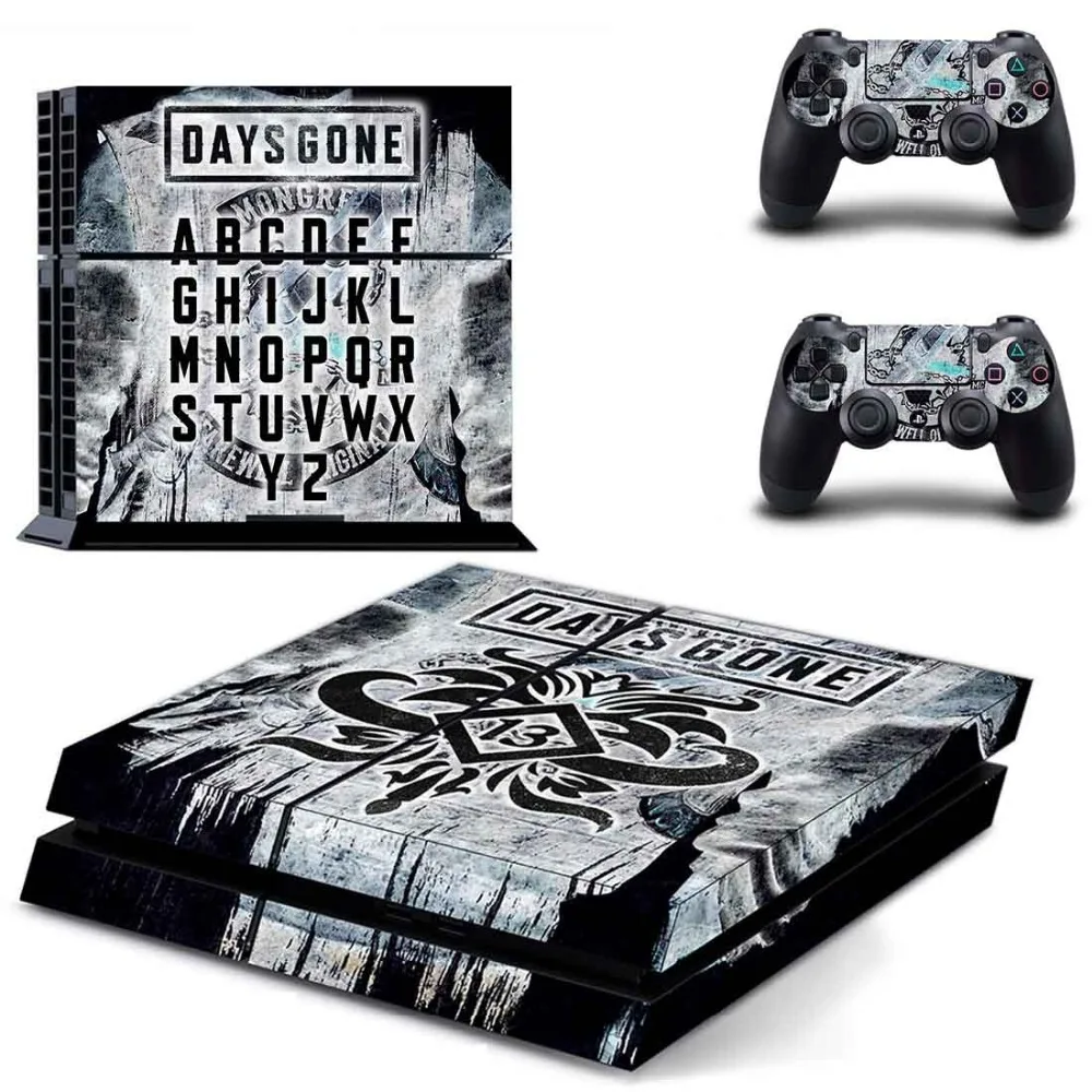 Days Gone PS4 стикер s Play станция 4 кожа Vinilo наклейка для Playstation 4 PS 4 консоль и контроллер скины Pegatinas
