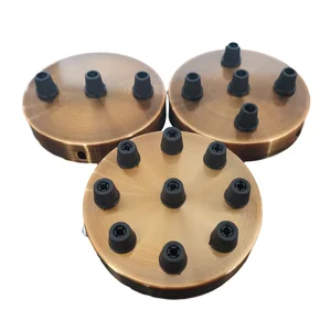 Высокое качество розетка цоколь лампы держатель потолочный навес бра крепление СВЕТОДИОДНЫЙ винтажный подвесной светильник лампа основание в форме диска