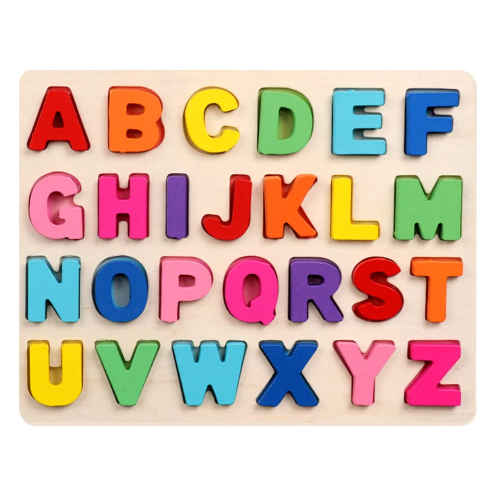 

1 Set Wooden Math Arithmetic Number Alphabet Puzzles Educational Teaching Tools Cognitive Development Recognition Toys Jigsaw fo