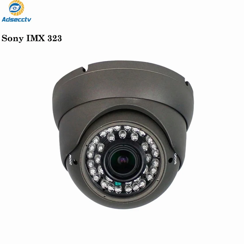 Tvi ahd камера sony cmos датчик imx323 вариофокальный объектив гибридный osd меню свободный