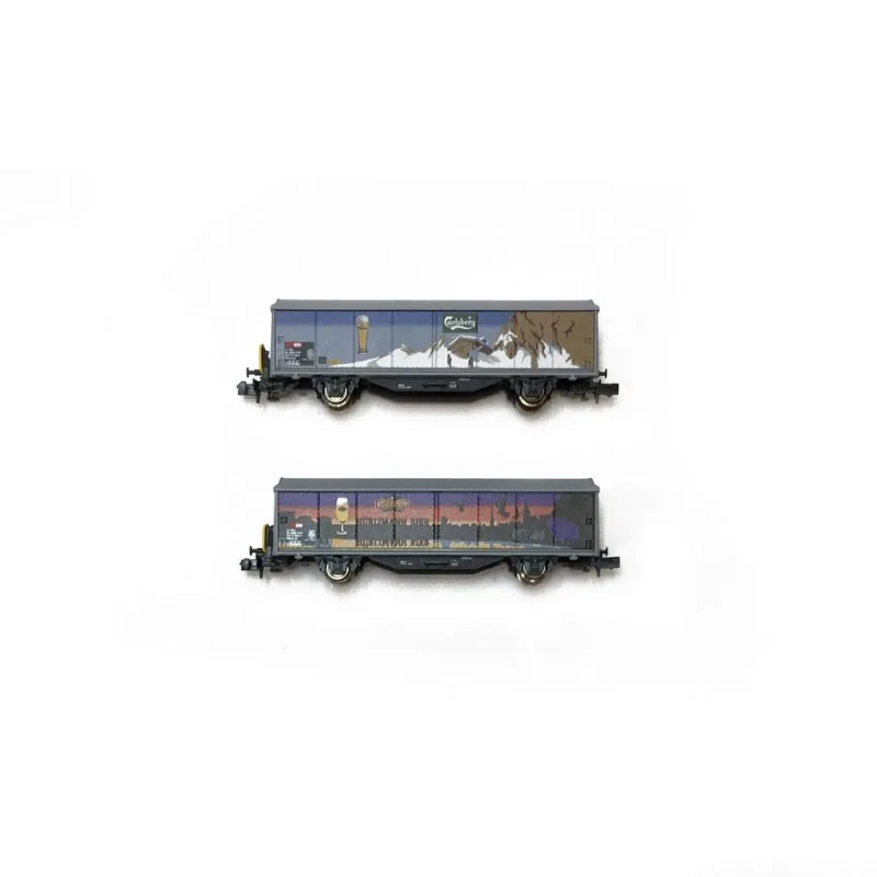 

[In Stock] 1:160 Trix Train Model, Sliding Travel Carriage, 2 Sets, 2 Rails