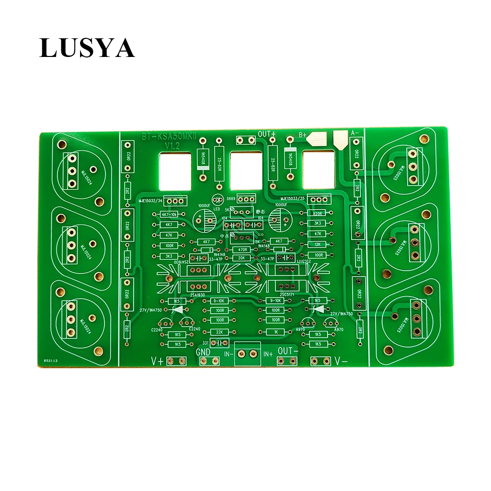 Lusya 1 шт. KSA50MK2 оригинальная линия Золотая герметичная трубка монолитный класс