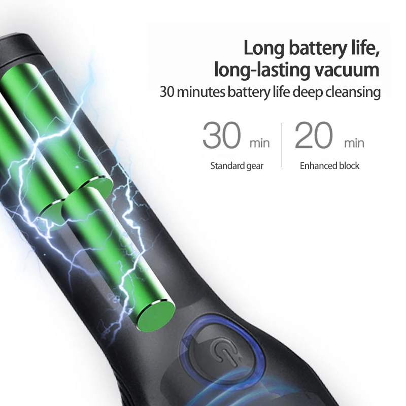 

Car Vacuum Cleaner Portable With Handheld Vacuum Cleaner Car Household Dual-use 6000pa Strong Suction Mini Cleaner