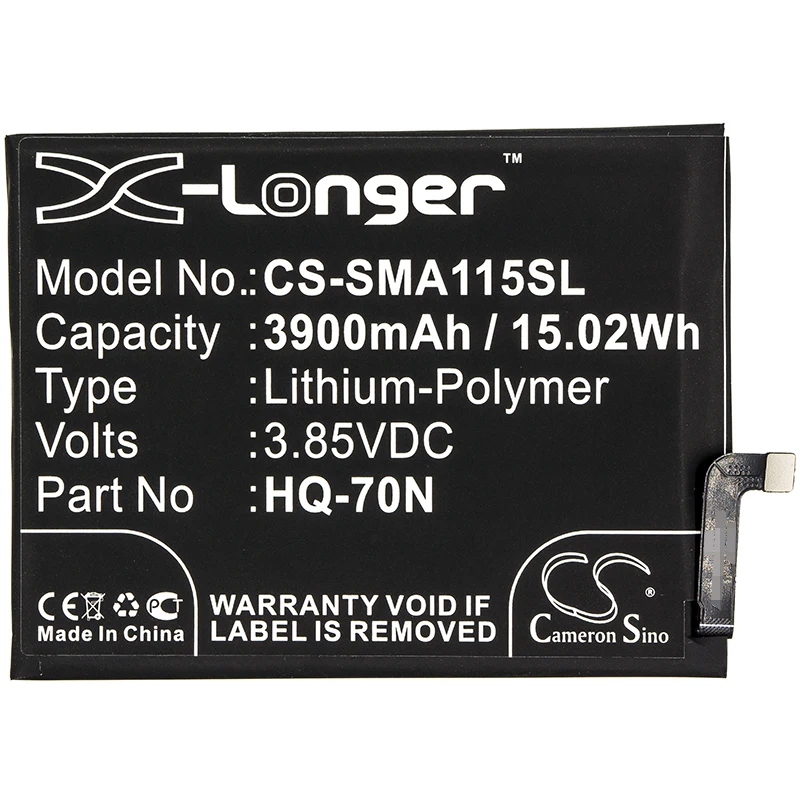 CS 3900 мАч/15.02Wh батарея для Samsung Galaxy A11 SM-A115M SM-A115M/DS HQ-70N | Электроника
