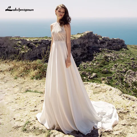 Vestido novia hippie chic AliExpress