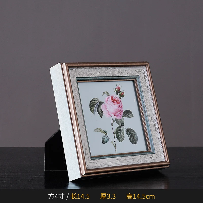 

Plastic Picture Frames Vintage Style Home Decoration Modern Rectangle Modern Quadros Decorativos Europe Picture Frames BD50FF