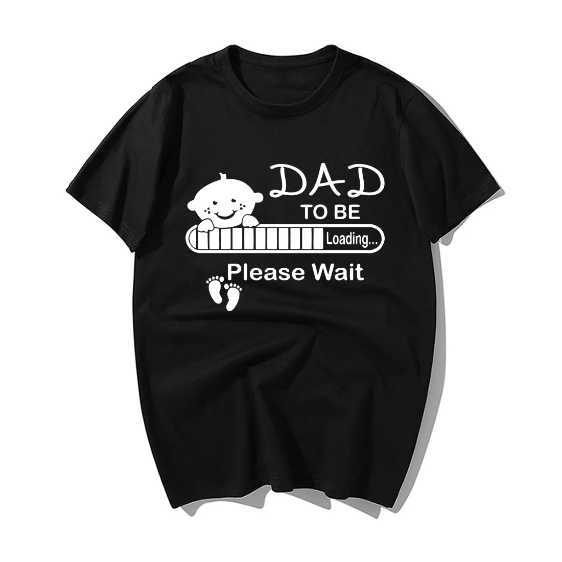 Новые Забавные футболки с надписью DAD to be Funny Для малышей Летние повседневные