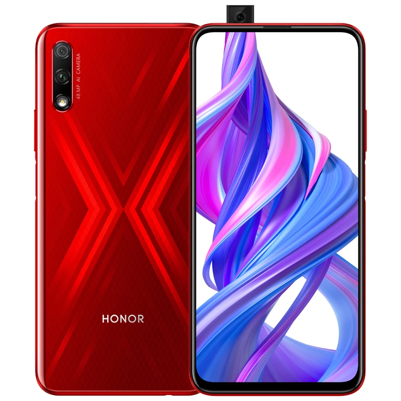 Мобильный телефон Huawei Honor 9X сотовый 48 мегапиксельная AI Тройная камера 6 59