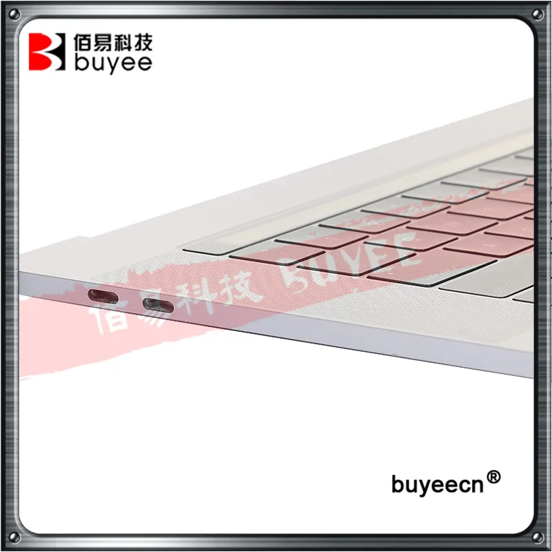 

Original A1707 TopCases For Macbook Pro Retina 15" A1707 Palmrest Top case US keyboard+Trackpad+touchbar Silver Gray