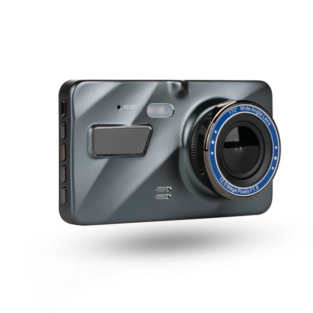 1080P Portable Video Audio Recorder Dual Lens HD Monitor Driving Dash Cam Zinc Alloy Parking Mode Car Night Vision Wide Angle |