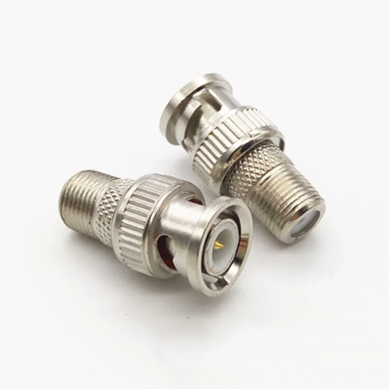 5 шт. штепсельная вилка BNC к разъему F гнездовой разъем коаксиальный адаптер для