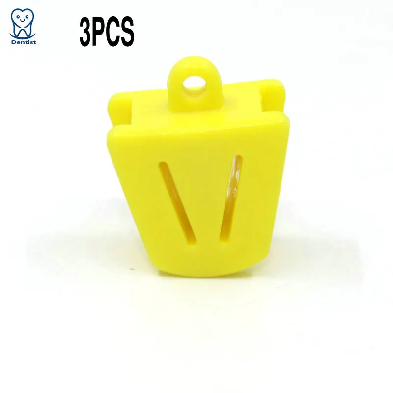 3Pcs Yellow Small Dental Mouth Props Cheek Retractor 3Pcs Dental Bite Block for Dentistry Dentist Mouth Opener Silicone Rubber - Цвет: 3Pcs Yellow Small