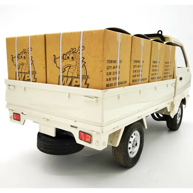 

8PCS Mini Paper Cartons Decoration For WPL D12 1/10 RC Car Drift Truck DIY