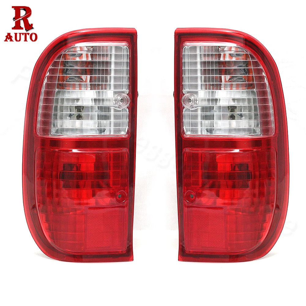 R-AUTO Left/Right Rear Tail Light Signal Brake Lamp with Bulb&Wiring For Ford Ranger 1998-2000 2001 2002 2003 2004 2005 2006