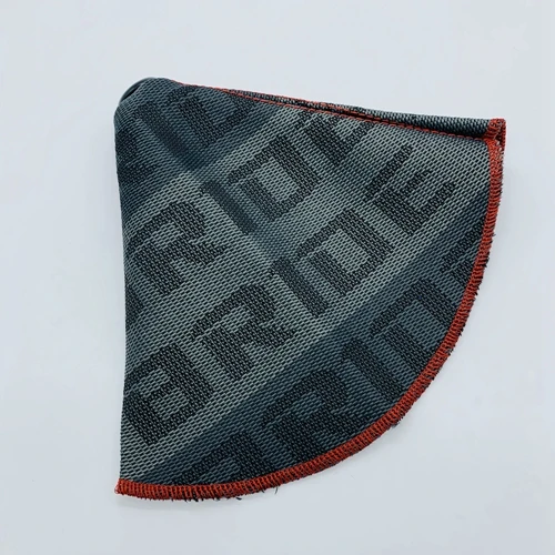 Gradient-Gray JDM стиль невесты сшитая ткань рычаг переключения передач Ручка гоночный Рычаг Переключения Крышка для универсального автомобиля с красной строчкой - Название цвета: Gradient-Gray