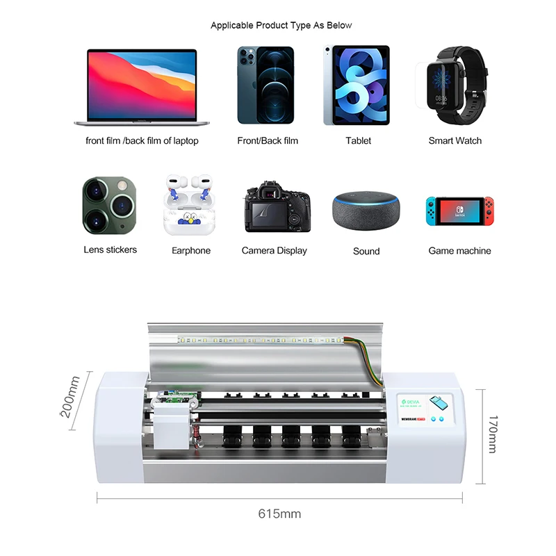 

10pcs colored drawing marble universal laptop Back sticker skin materials raw film for screen protector cut machine