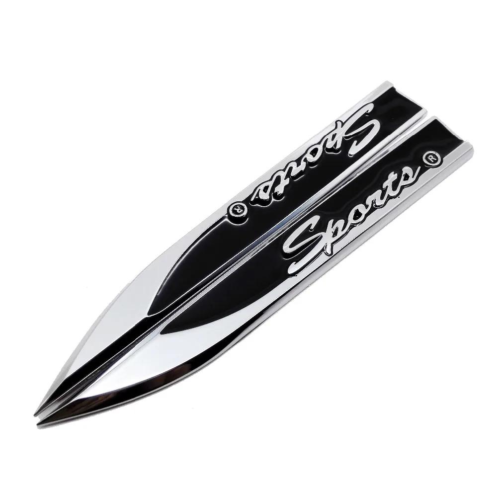 

2 шт., металлические наклейки на крыло автомобиля, для Audi, BMW, Toyota, Mercedes, Benz, Honda, Volkswagen, Land Rover