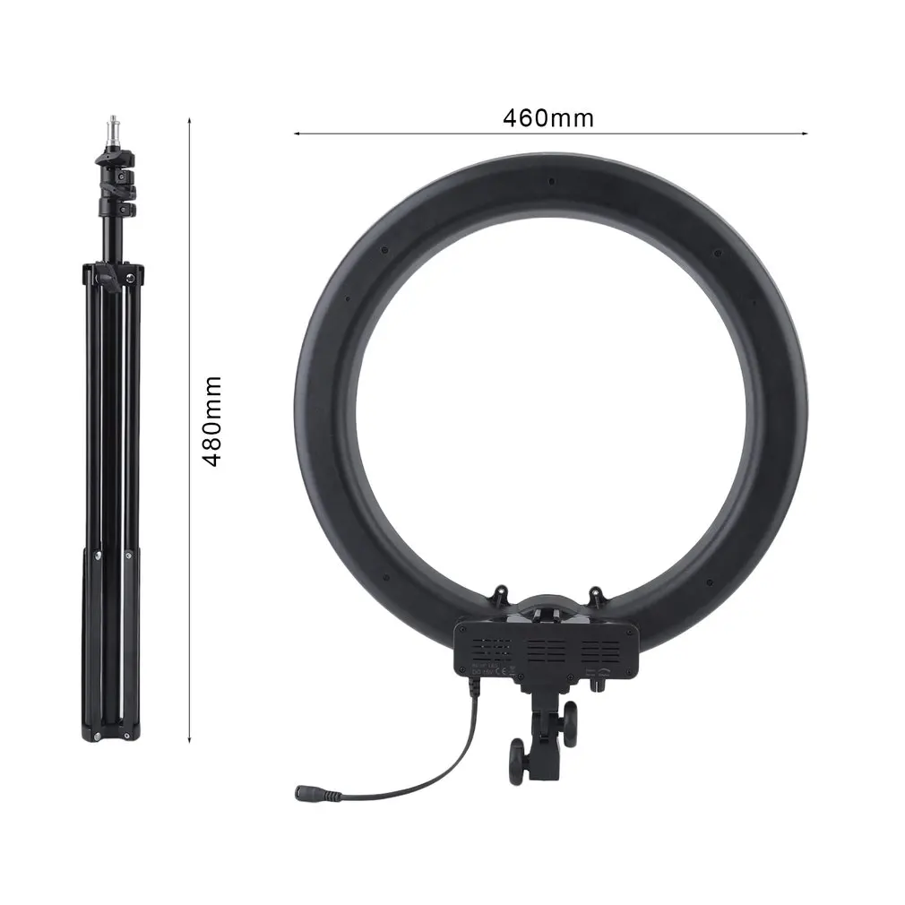 RL 18 5500K светильник ing с регулируемой яркостью Камера Photo Studio Phone кольцевая лампа