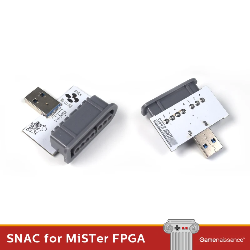 SNAC для mr FPGA серийный встроенный конвертер аксессуаров SNES SFC NES FC MD | Электроника