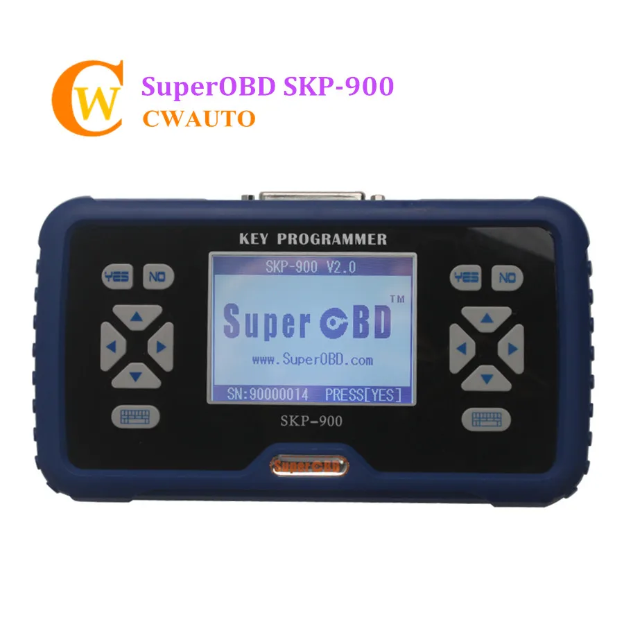 SuperOBD SKP-900 V5.0 ручной программатор автомобильных ключей OBD2 SKP900 поддерживает