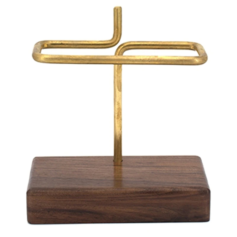 

Coffee Filter Shelf V60 Coffee Filter Stand Wooden Base Coffee Paper Storage Rack Coffee Filter Paper Container Stand