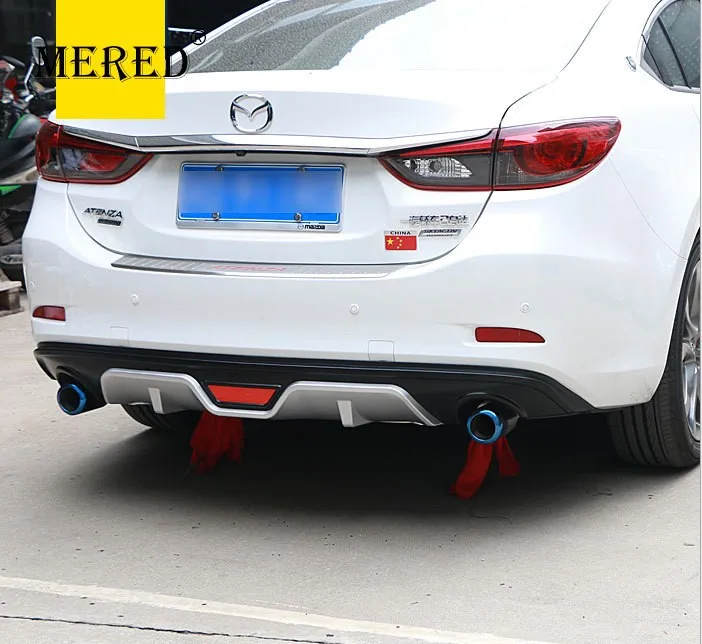 Для Mazda6 ATENZA Body kit спойлер 2014-2017 для Mazda 6 ABS задний передний бампер диффузор