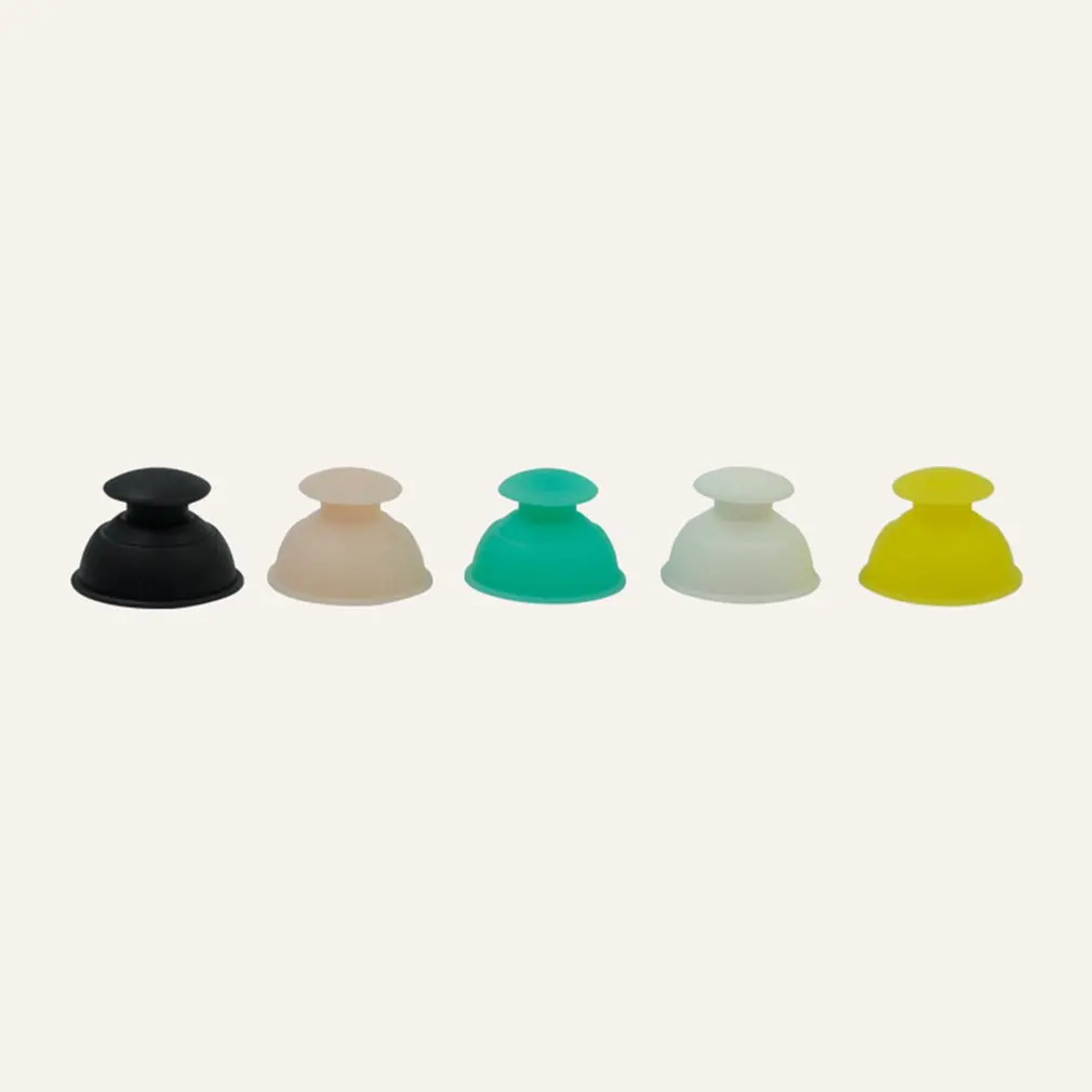 

Food grade silicone cupping device moisture absorption tank household no fire no burn volume vacuum cupping Multicolor