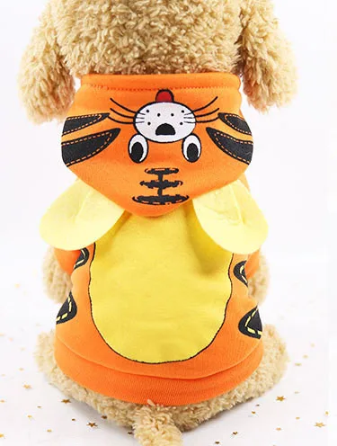 8 Модная симпатичная одежда для собаки, зимняя теплая одежда, кофта с капюшоном для домашнего животного, одежда, куртка, одежда для собаки чихуахуа, питомца, кошки, теплые собаки - Цвет: 8