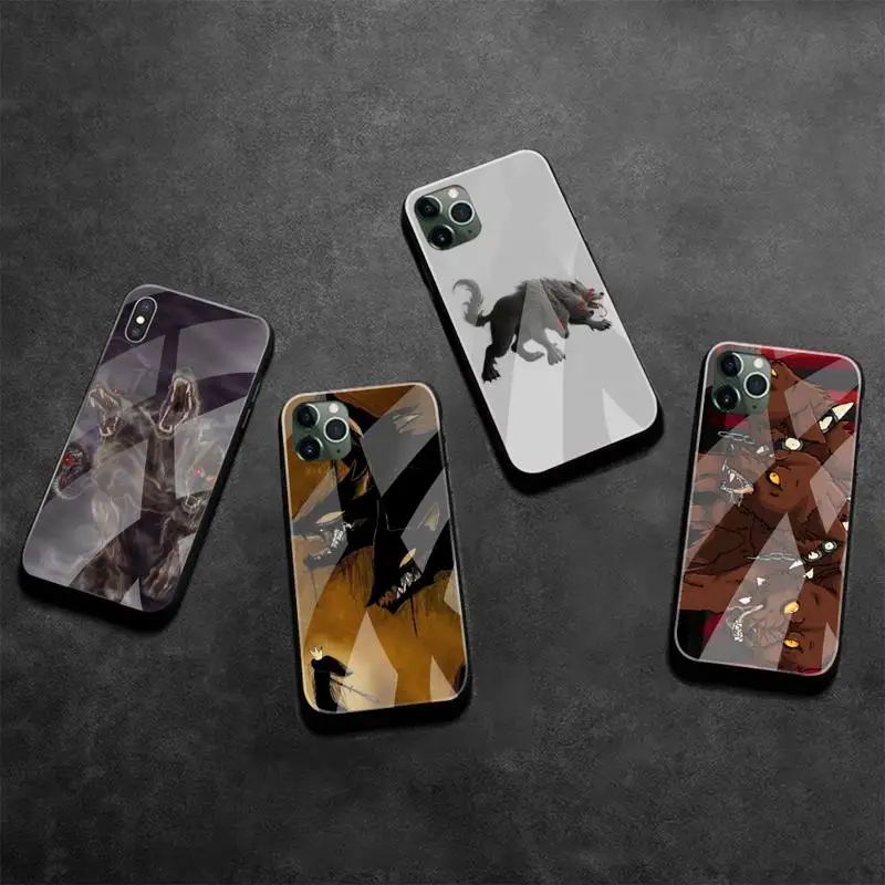 KPUSAGRT оригинальный Cerberus окрашенный чехол для телефона из закаленного стекла iPhone 11