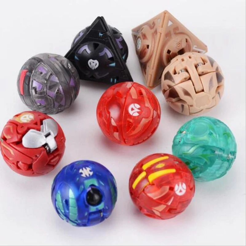 Горячая деформация Животных Фигурки игрушки диаметр 3 5 см капсула случайный