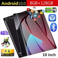 new product in 2021 10 1 inch tablet android 10 0 10 core 8gb ram 128gb rom 4g network ai accelerator gps wifi