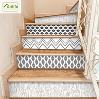 funlife%c2%ae bohemianism stair stickers floor stickers easy to clean waterproof removable for kitchen bathroom stairway home decor