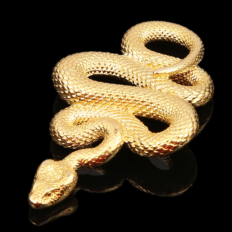 Чистый латунный брелок кулон китайский гороскоп змея рабочие ручная работа