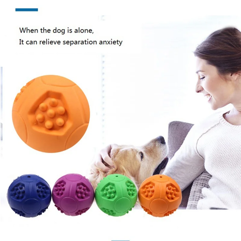

Egg Dividers Interactive Dog Toys Ball - Rubber Balls - Durable Chew Ball, Dog Treat Ball Food Dispensing Toy For Teething 1pc