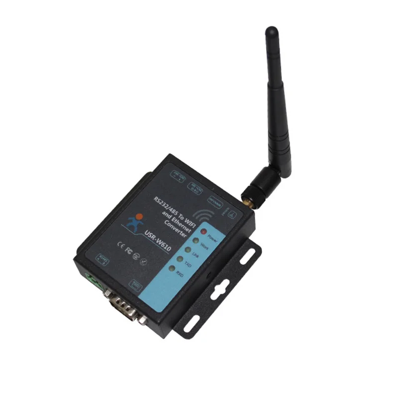 USR-W610 RS485/ RS232 WiFi Serial Server, Serial To Wifi / Ethernet Converter Support Modbus Gateway