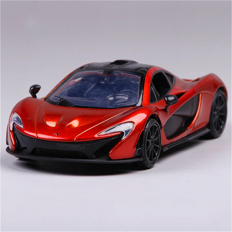 orange Игрушка модель автомобиля 1:24 бутик сплава моделирование mlaren p1 желтый оранжевый Коллекция украшения Рождество подарок на день рождения - Цвет: orange