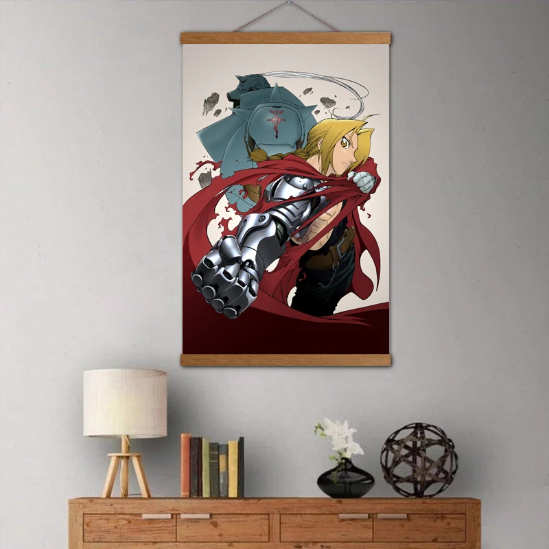 Картины из массива дерева с прокруткой иллюстрация аниме полностью