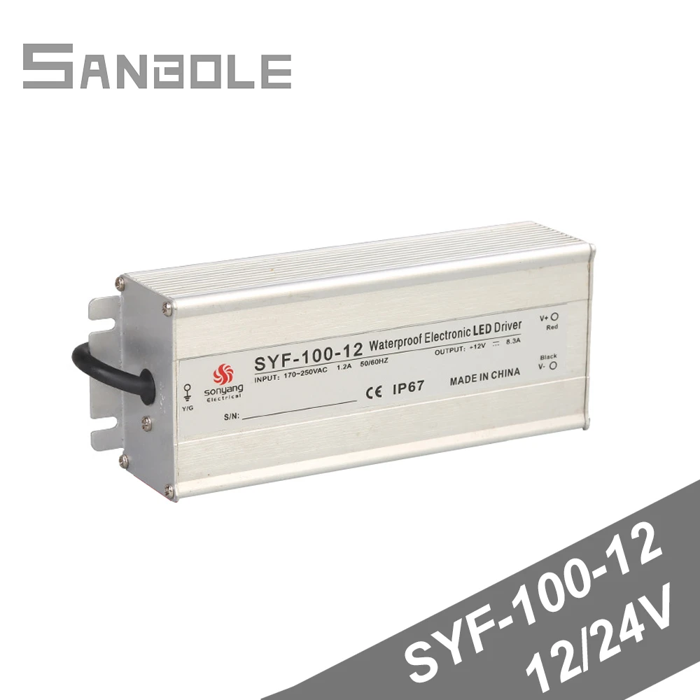 Наружный водонепроницаемый электронный светодиодный драйвер многогрупповой