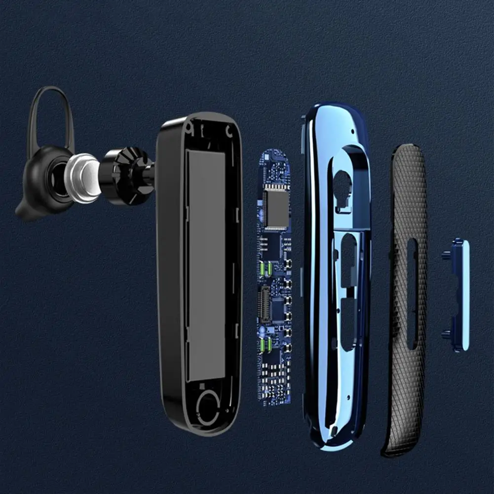 Одинарная Bluetooth-гарнитура 5 0 наушники гарнитура IPX водонепроницаемые
