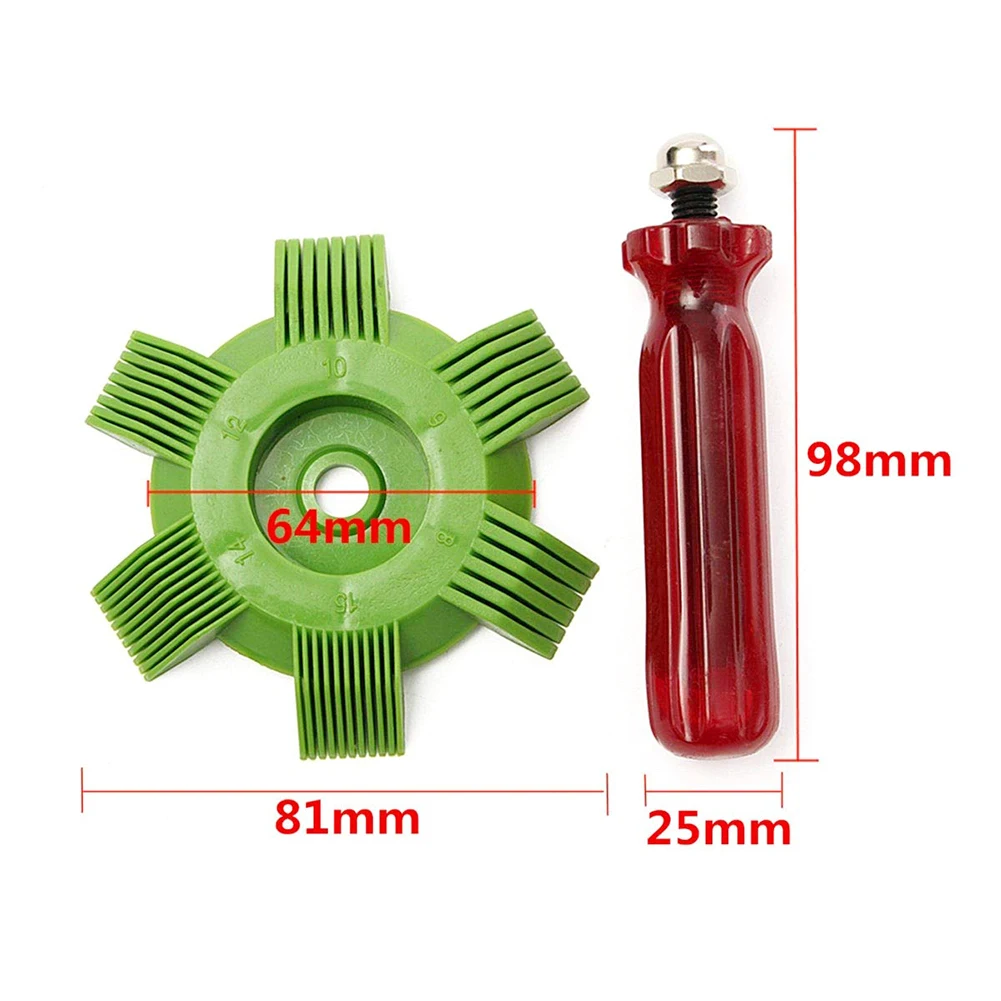 Универсальный автомобильный A/C радиатор кондиционера ребро испарителя