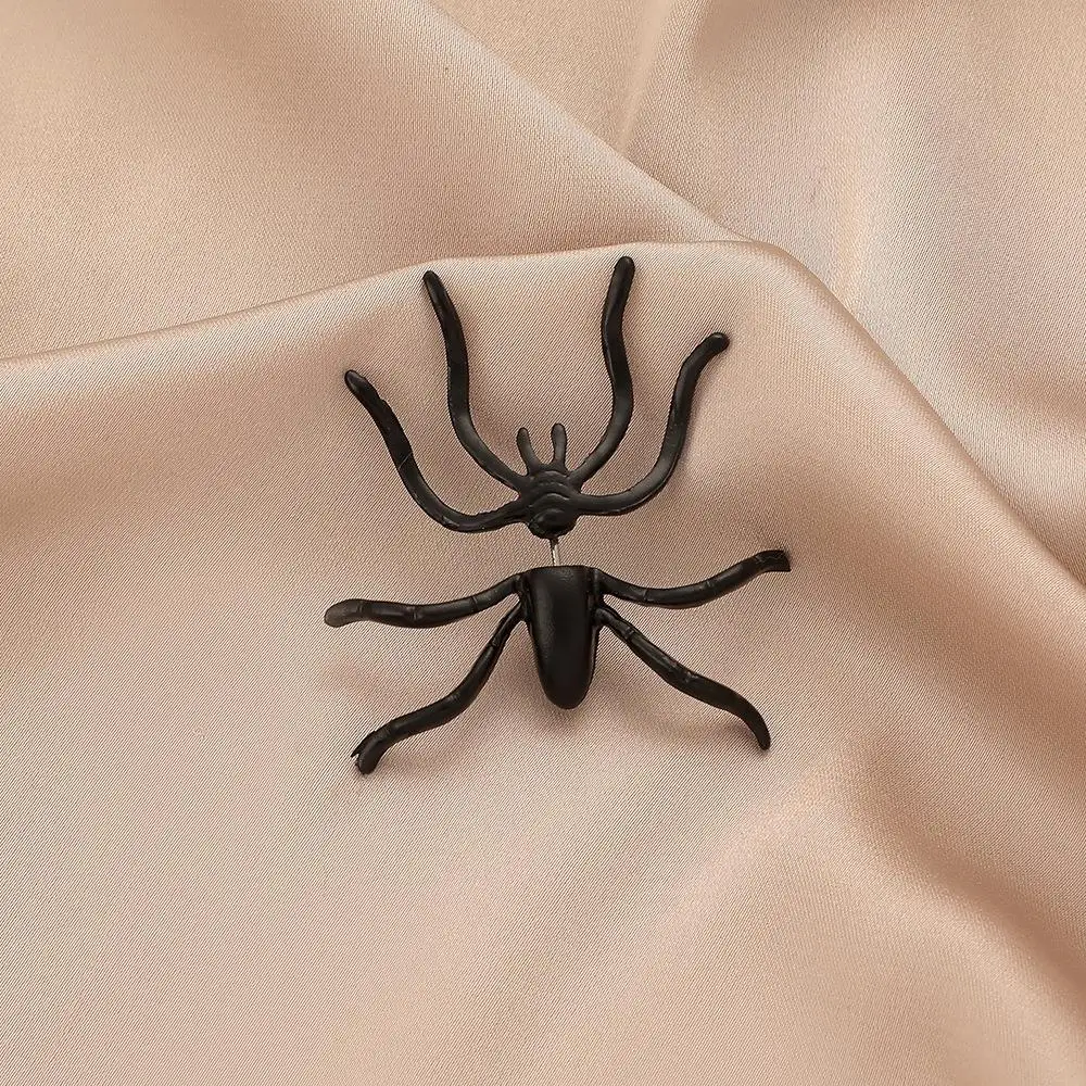 Новые забавные серьги ZK20 на Хэллоуин креативное трехмерное черное искусственное