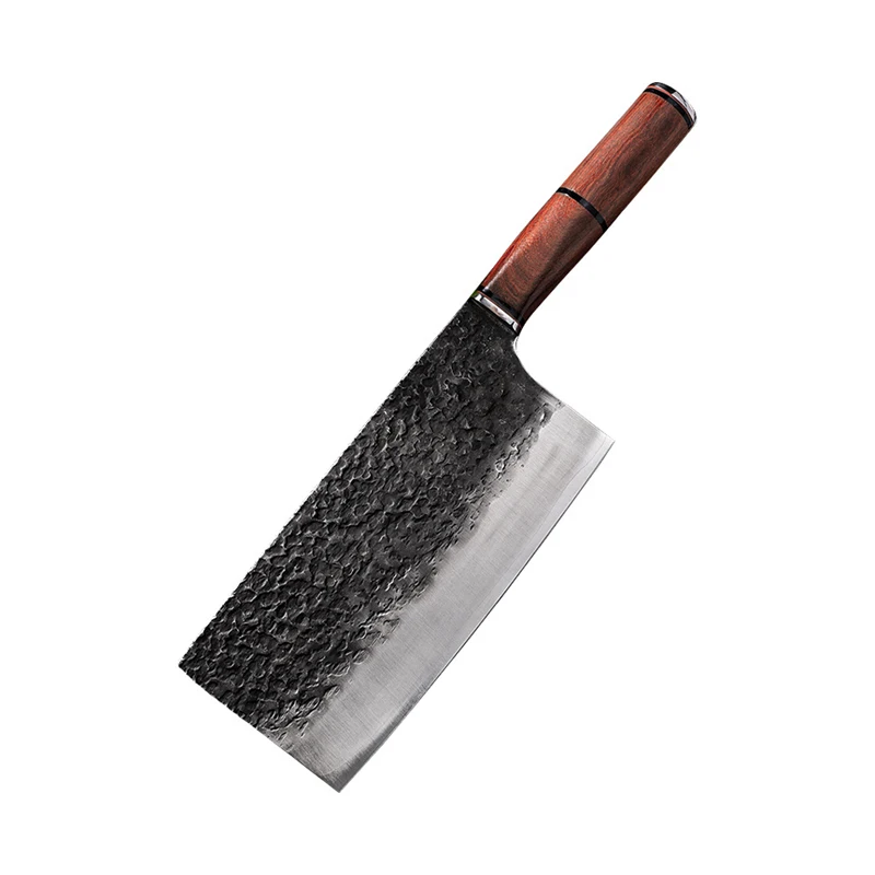 

New Top Quality Handmade Kitchen Knives 9Cr18mov Stainless Steel Cleaver Hand Forged Cooking Knife Chef Slicing Chopping Knife