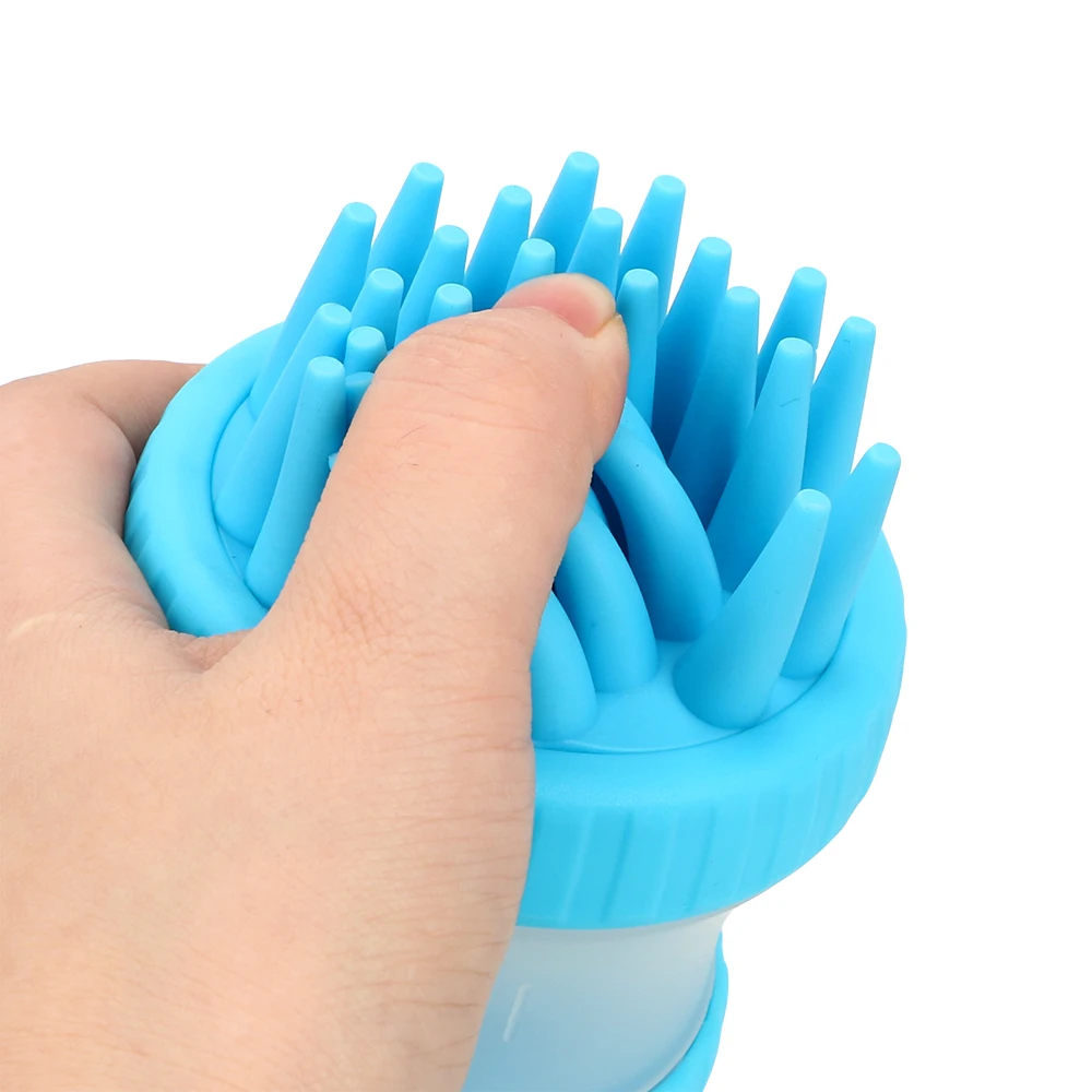 

HOOMIN Pet Bathing Tool Palm-Sized Dog Massage Brush Cleaning Washing Bath Comfortable Massager Shower Tool Dog Accessories