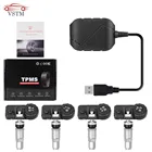 USB Android TPMS автомобильный датчик давления в шинах с 4 внешними датчиками 116 psi система мониторинга сигнализации 5 в Беспроводная передача TPMS